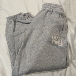 Alexander wang puff logo sweatpants